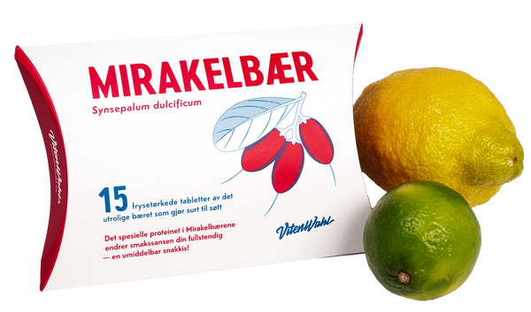 Mirakelbær - en nyhet i Norge!