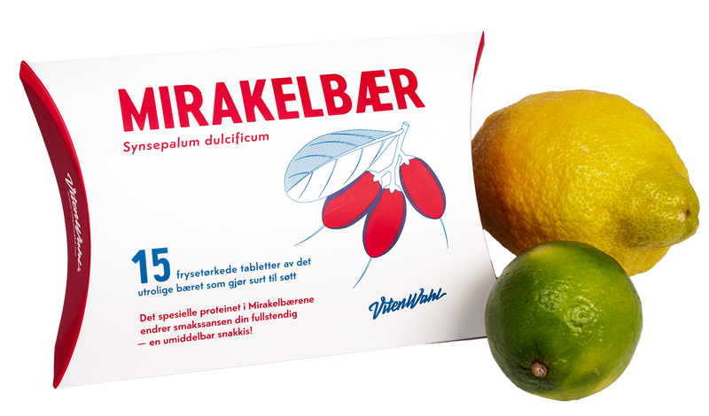 Mirakelbær - en nyhet i Norge!