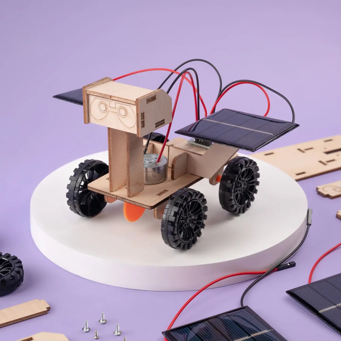 Byggesett for læring: Solcelledrevet Mars Rover