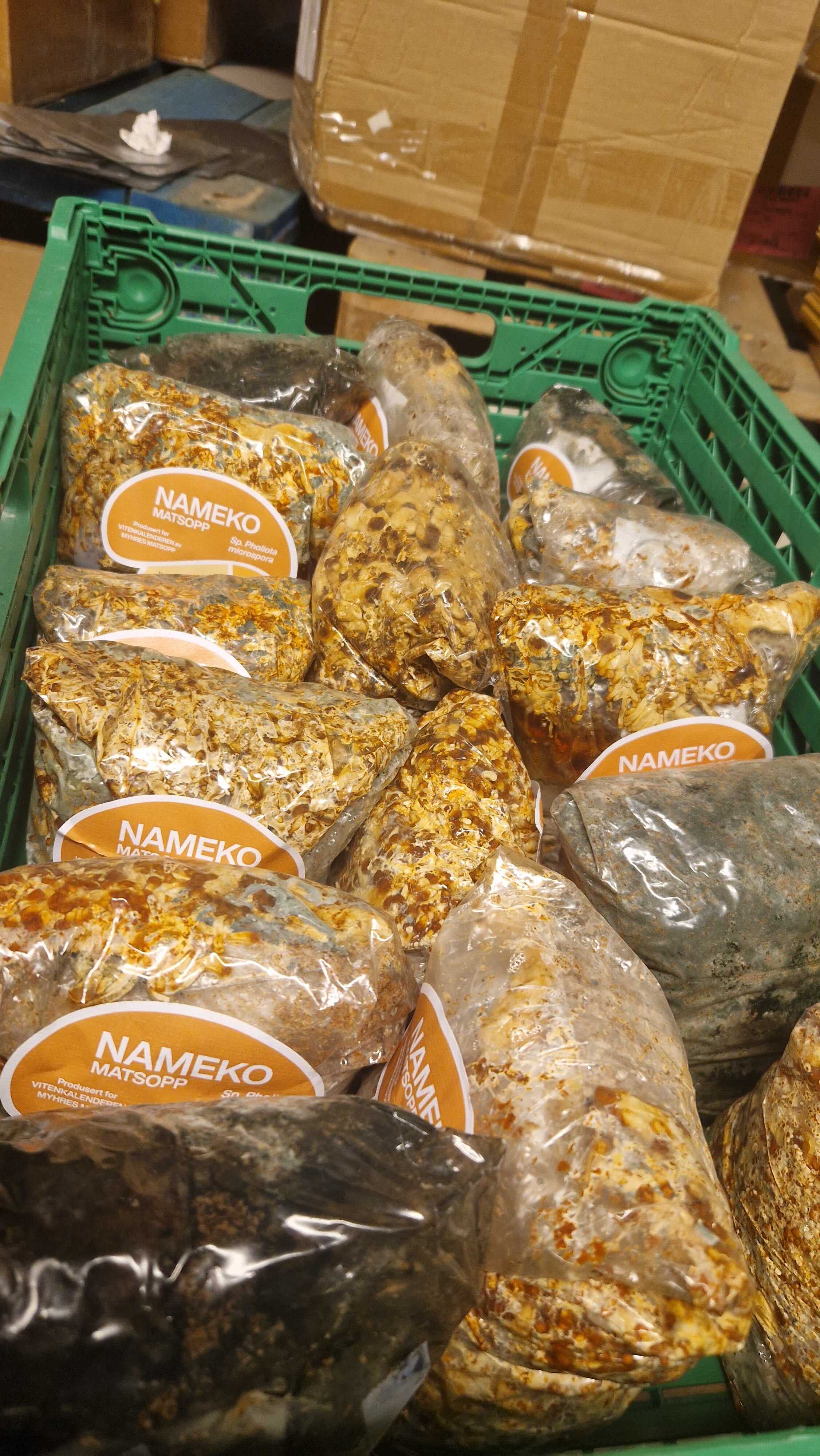 C-vare Nameko sopp/soppinfisert plantejord 20-25 kg