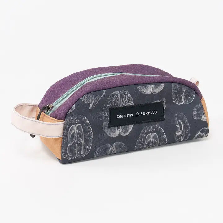 Rektangulært pennal med hjerne