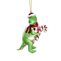 Juletrepynt - T-Rex med polkastang