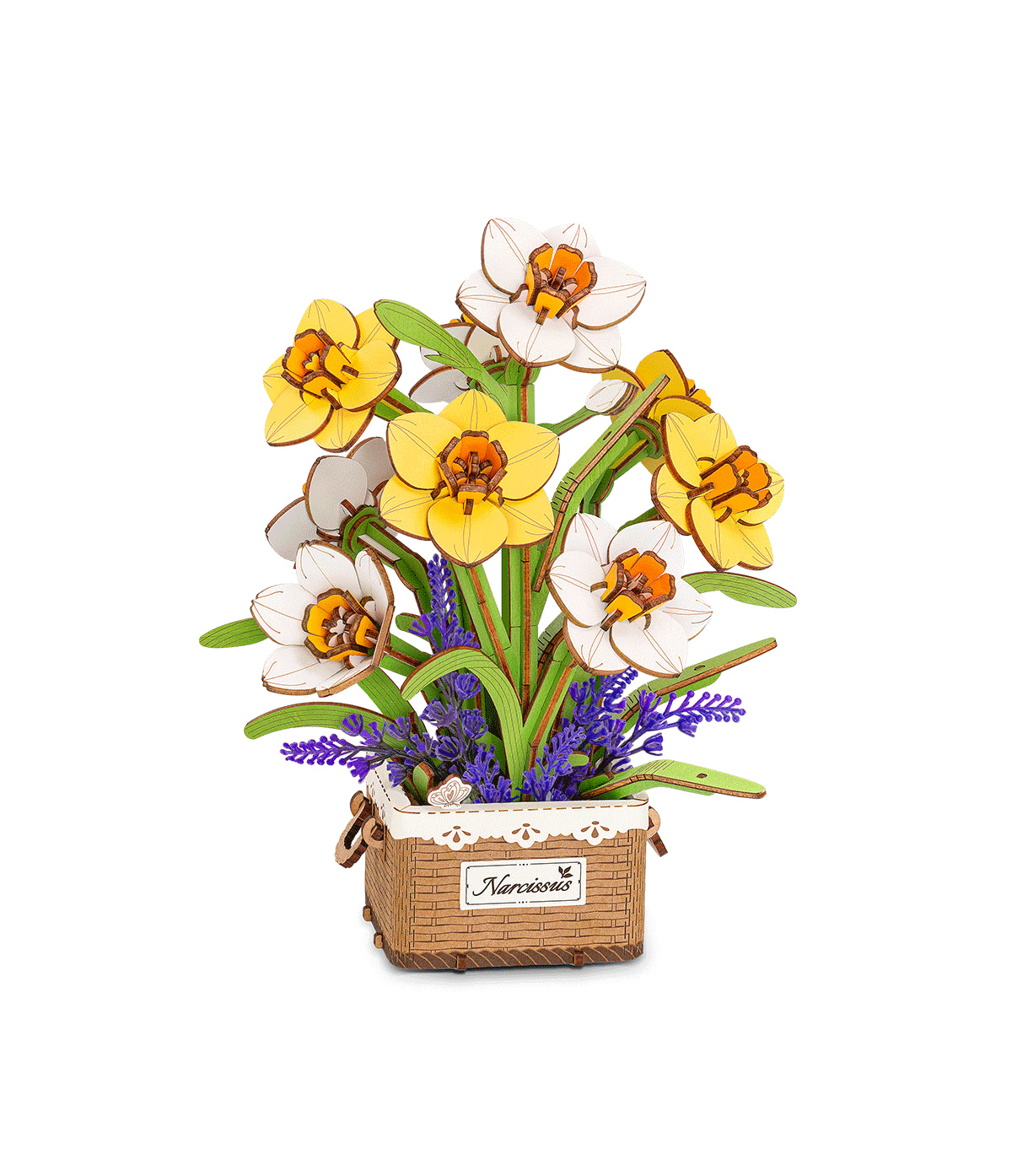 Bygg selv: Påskeliljebukett