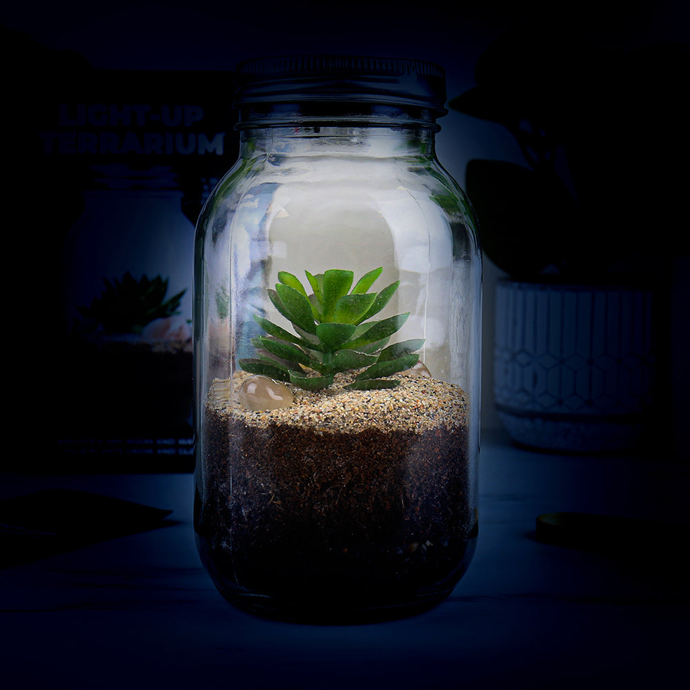 Terrarium med solcelle