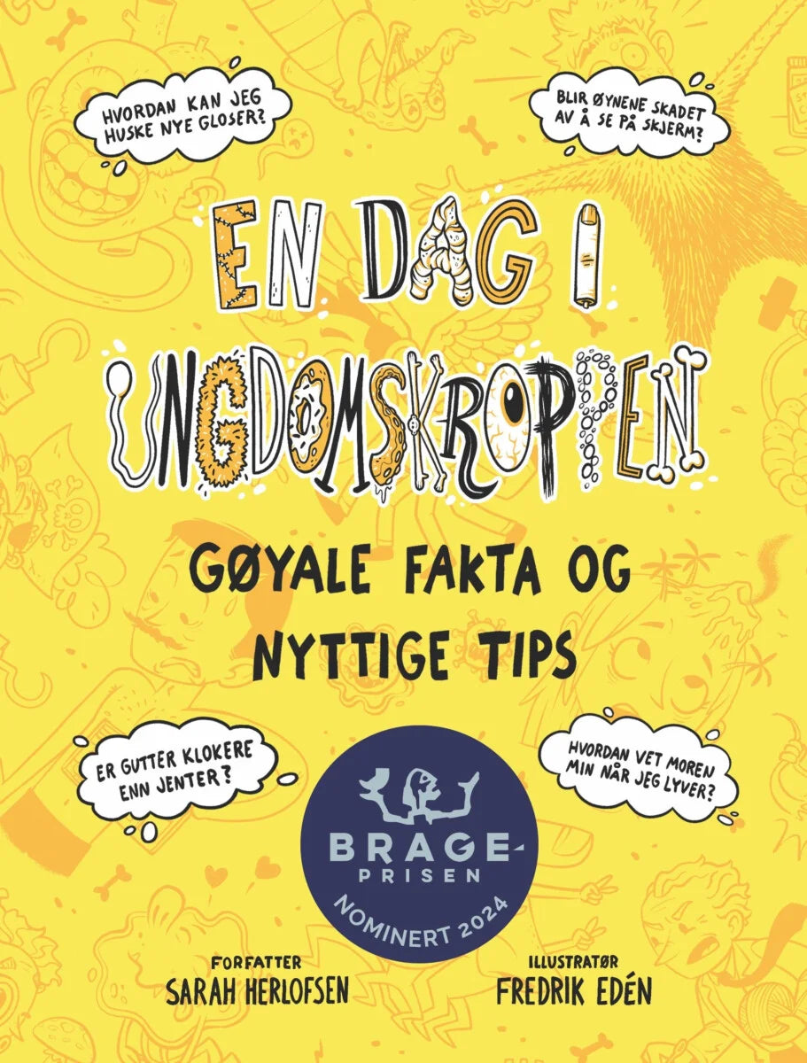 En dag i ungdomskroppen - gøyale fakta og nyttige tips - Nerdebutikken