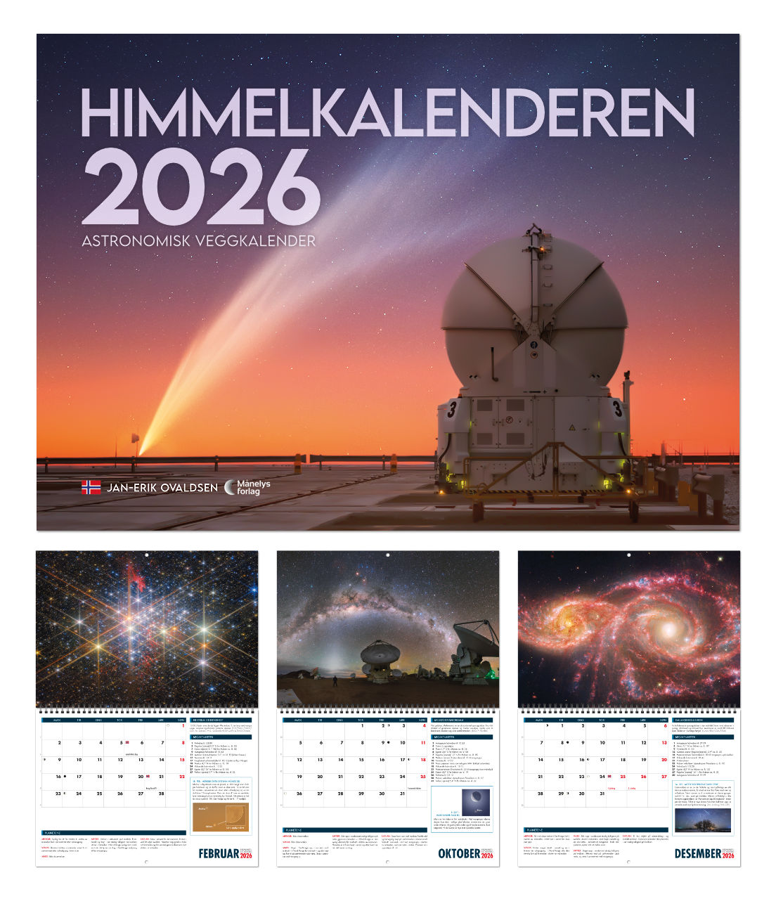 Himmelkalenderen 2026