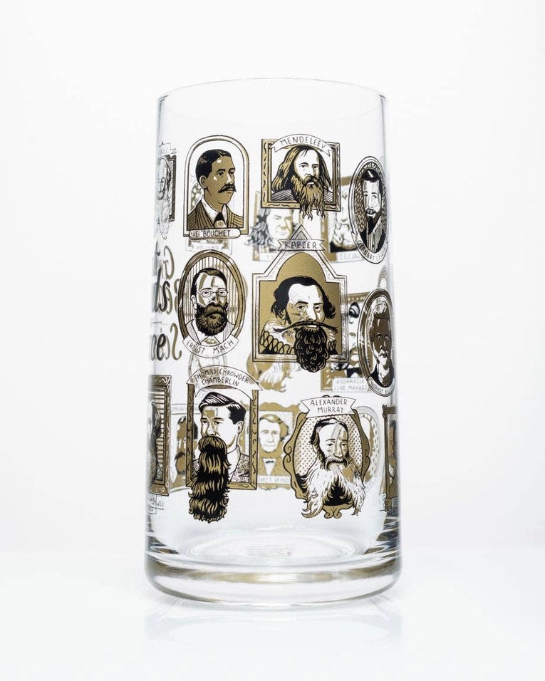 Store skjegg i vitenskapen-glass - Nerdebutikken