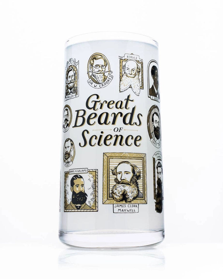 Store skjegg i vitenskapen-glass - Nerdebutikken