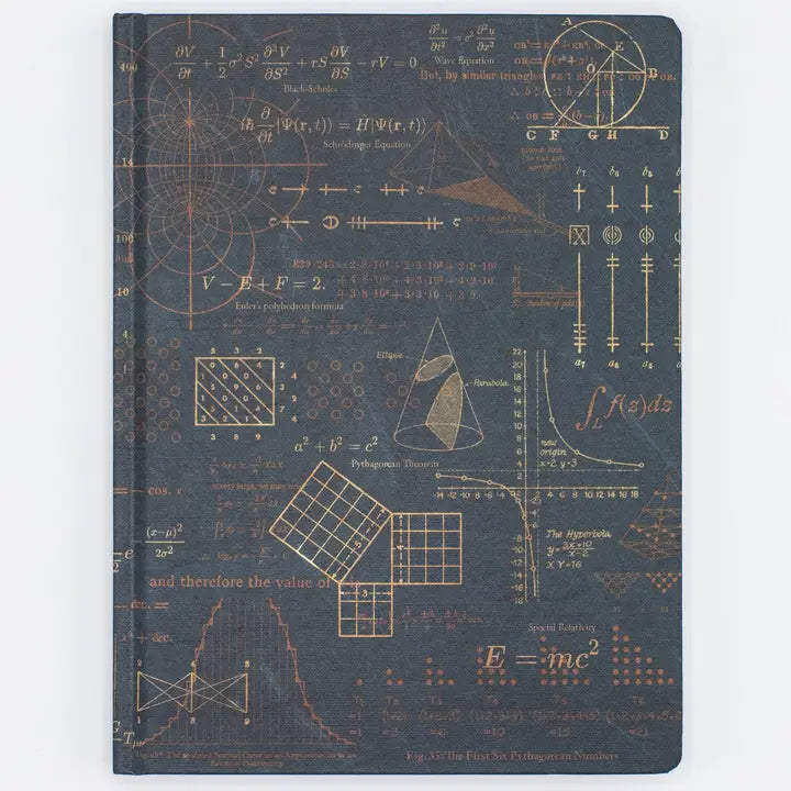 Nerdens notatbok - Hardcover / Matematikk - Nerdebutikken