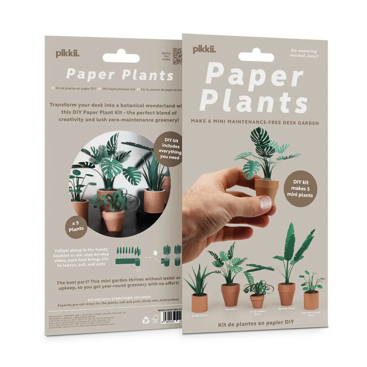 Papirplanter - Nerdebutikken