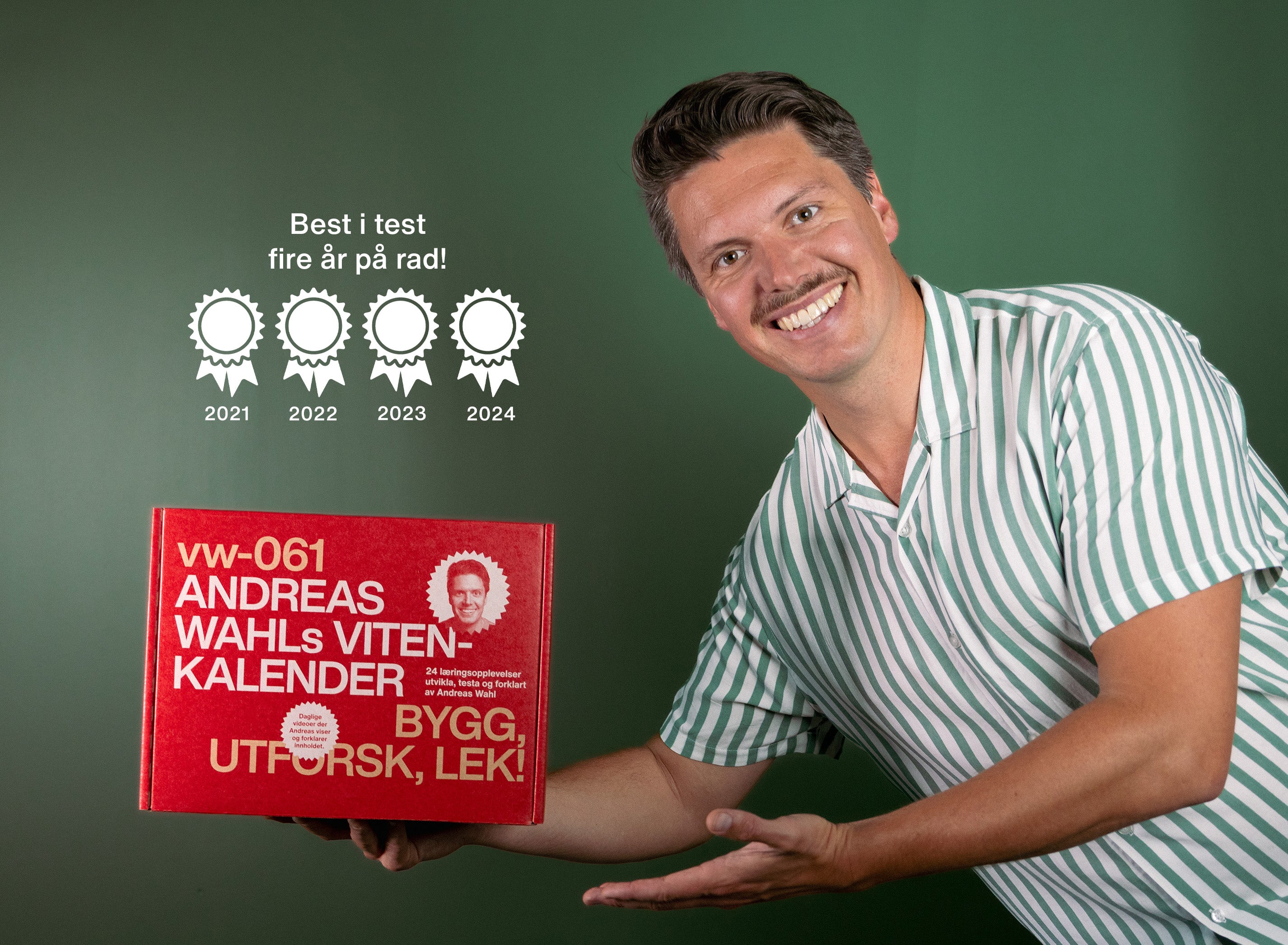 Andreas Wahls Vitenkalender - Nerdebutikken