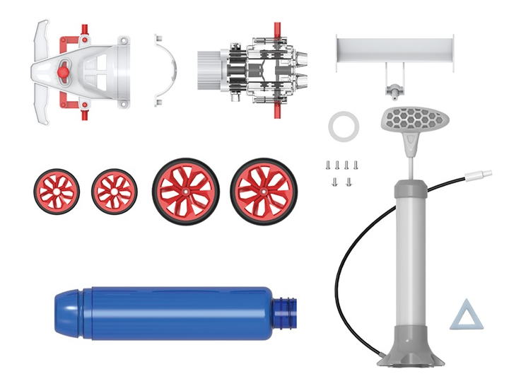 Luftdrevet turbobil