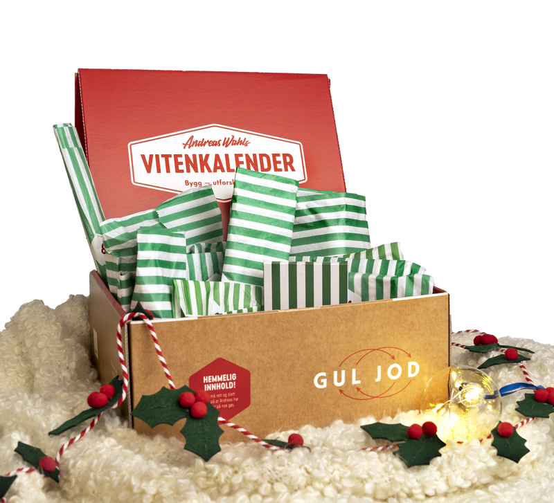 Andreas Wahls Vitenkalender (Rød)