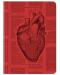 Nerdens notatbok - Hardcover / Stort anatomisk hjerte