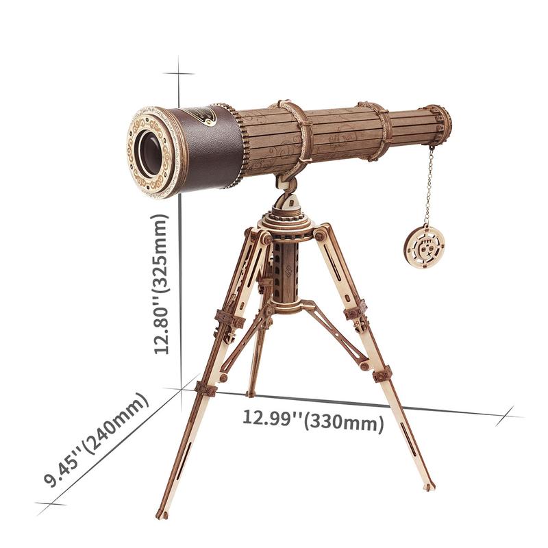 Teleskop med tripod